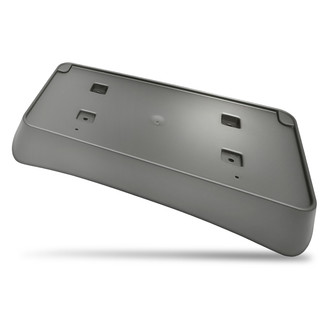 Replacement - Textured Black Front License Plate Bracket