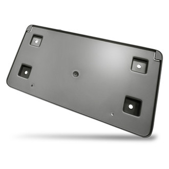 Replacement - Textured Black Front License Plate Bracket