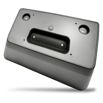 Replacement - Textured Black Front License Plate Bracket w/o Mounting Hardware