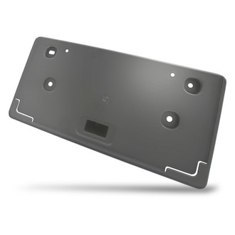 Replacement - Textured Black Front License Plate Bracket