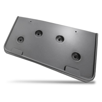 Replacement - Black Front License Plate Bracket