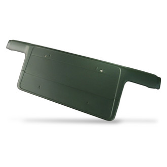 Replacement - Matte Black Front License Plate Bracket