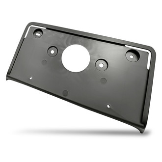 Replacement - Textured Black Front License Plate Bracket