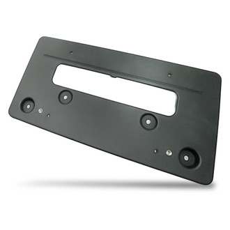 Replacement - Textured Black Front License Plate Bracket