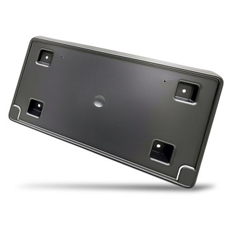 Replacement - Textured Black Front License Plate Bracket