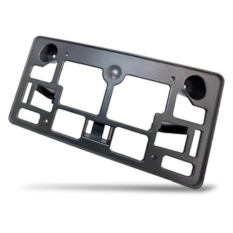 Replacement - Textured Black Front License Plate Bracket