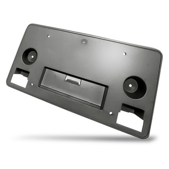 Replacement - Textured Black Front License Plate Bracket