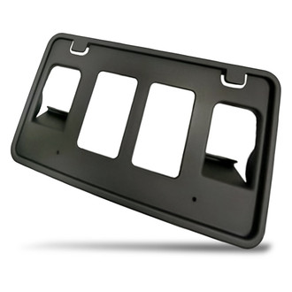 Replacement - Matte Black Front License Plate Bracket