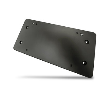 Replacement - Textured Black Front License Plate Bracket