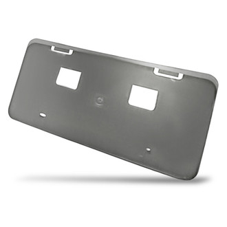 Replacement - Black Front License Plate Bracket
