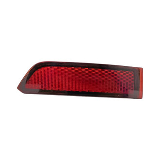 Replacement - Rear Outer Driver Side Bumper Reflector (CAPA Certified)
