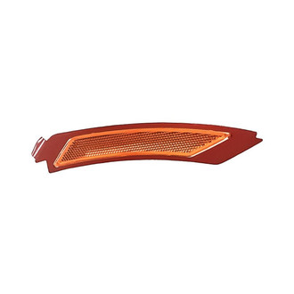 Replacement - Front Driver Side Bumper Reflector (CAPA Certified)