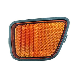 Replacement - Front Driver Side Bumper Reflector (CAPA Certified)