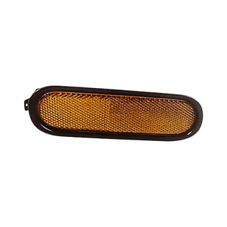 Replacement - Front Driver or Passenger Side Bumper Reflector (Standard Line)