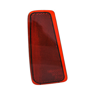 Replacement - Rear Driver Side Bumper Reflector (CAPA Certified)