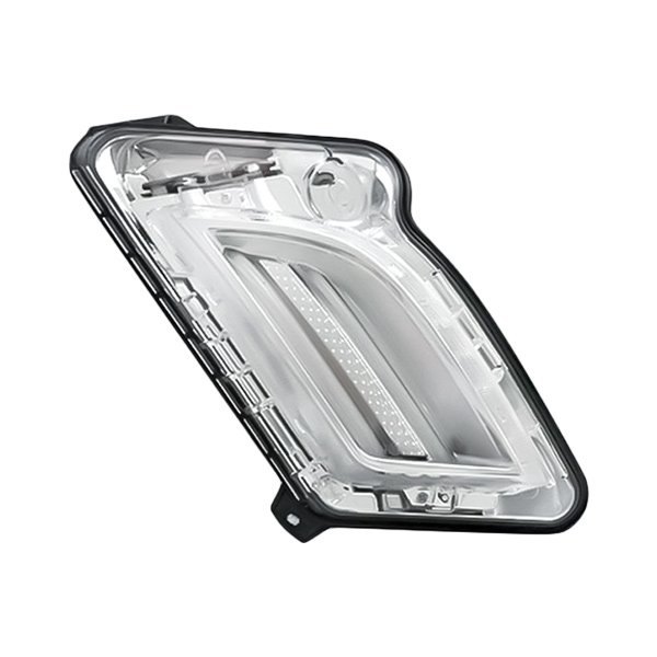 Replacement - Passenger Side Chrome LED Turn Signal/Parking Light