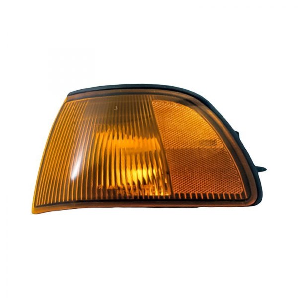 Replacement - Driver Side Chrome/Amber Turn Signal/Corner Light with Cornering Light