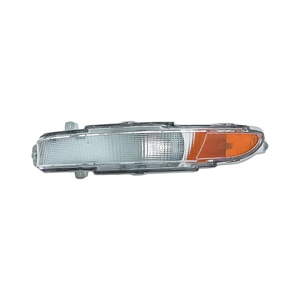 Replacement - Driver Side Amber/Clear Turn Signal/Corner Light