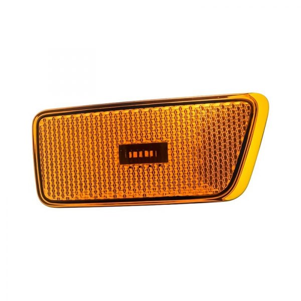 Replacement - Driver Side Black/Amber LED Side Marker Light
