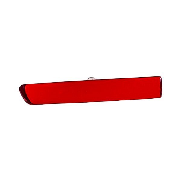 Replacement - Rear Passenger Side Chrome/Red Side Marker Light