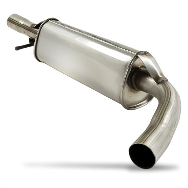 Replacement - Aluminized Steel Rear Natural Exhaust Muffler