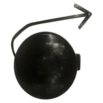 Replacement - Front Passenger Side Tow Hook Cover (Standard Line)