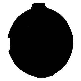 Replacement - Front Driver or Passenger Side Tow Hook Cover (Standard Line)