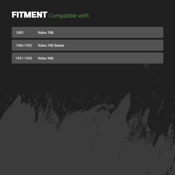 Replacement - Harmonic Balancer Fitment Information