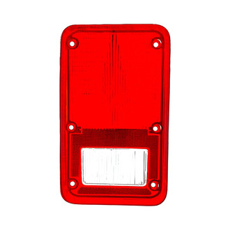 Replacement - Passenger Side Passenger Side Tail Light Lens (Standard Line)
