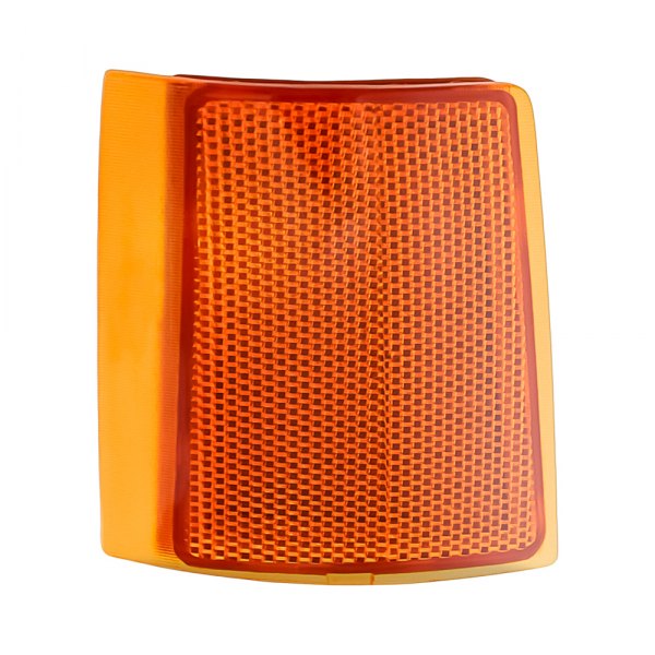 Replacement - Driver Side Upper Chrome/Amber Reflector