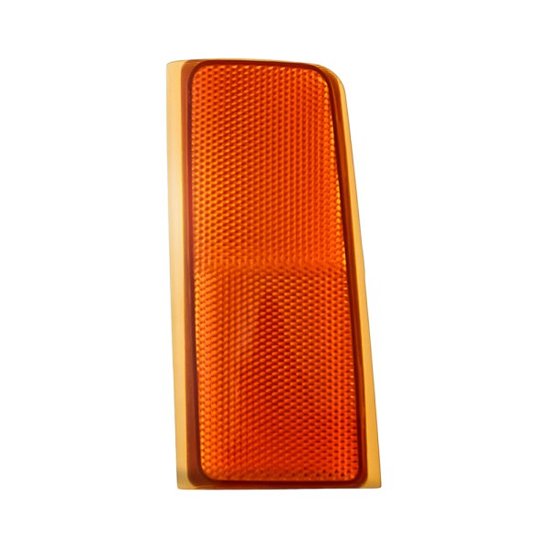 Replacement - Driver Side Chrome/Amber Reflector