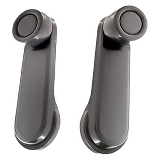 Replacement - Front Driver and Passenger Side Window Crank Handle Set (Standard Line)