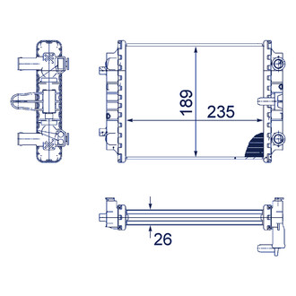 Replacement® - Turbocharger Intercooler