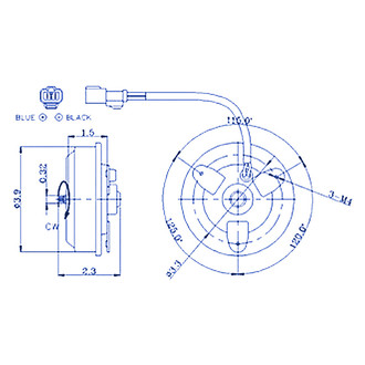Replacement® - Engine Cooling Fan Motor