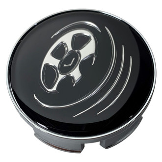 Replacement - Replica Painted Black Wheel Center Cap With Jante Logo