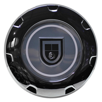 Replacement - Replica Chrome Wheel Center Cap With Rubber Gasket Without Logo