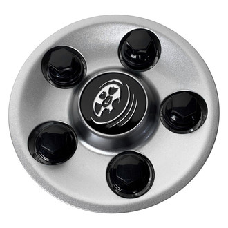 Replacement - Replica Painted Silver Wheel Center Cap With Jante Logo