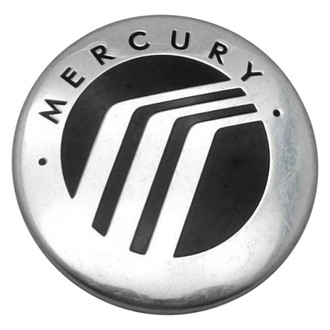 Replacement - Polished Wheel Center Cap With Mercury Logo