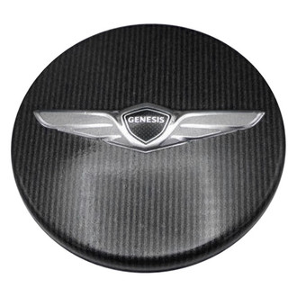 Replacement - Painted Charcoal Wheel Center Cap With Chrome Wings