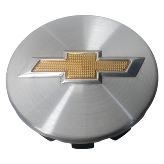 Replacement - Machined Wheel Center Cap With Chevy Logo