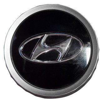 Replacement - Painted Gloss Black Wheel Center Cap