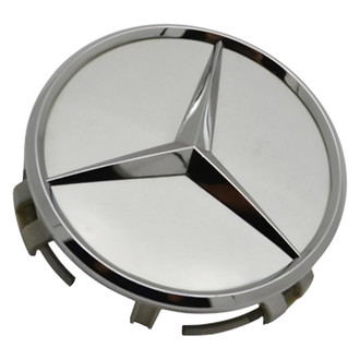 Replacement - Painted Metallic Silver Wheel Center Cap