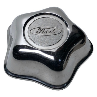 Replacement - Chrome Wheel Center Cap With Ford Logo