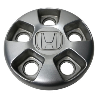 Replacement - Painted Silver Wheel Center Cap With Honda Logo