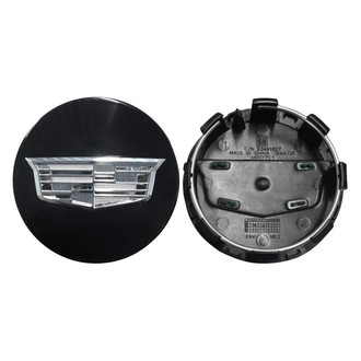 Replacement - Black Wheel Center Cap With Multiple GM Logos