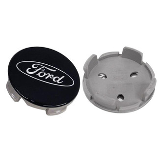 Replacement - Black Wheel Center Cap With Ford Logo