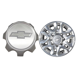 Replacement - Painted Silver Wheel Center Cap
