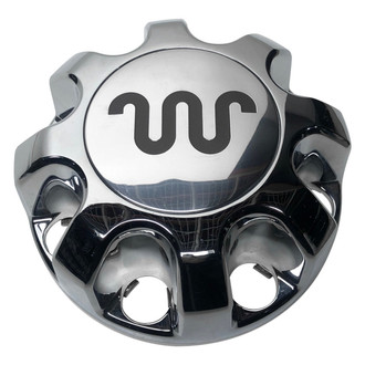 Replacement - Chrome Wheel Center Cap With King Ranch Logo