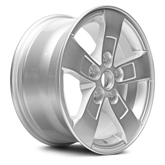Replacement - 5-Spoke Painted Silver 16x7.5 Alloy Factory Wheel - Replica