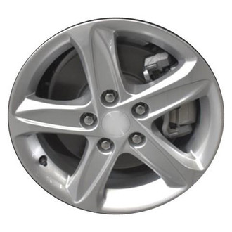 Replacement - 5-Spoke Painted Silver 16x7 Alloy Factory Wheel - Replica